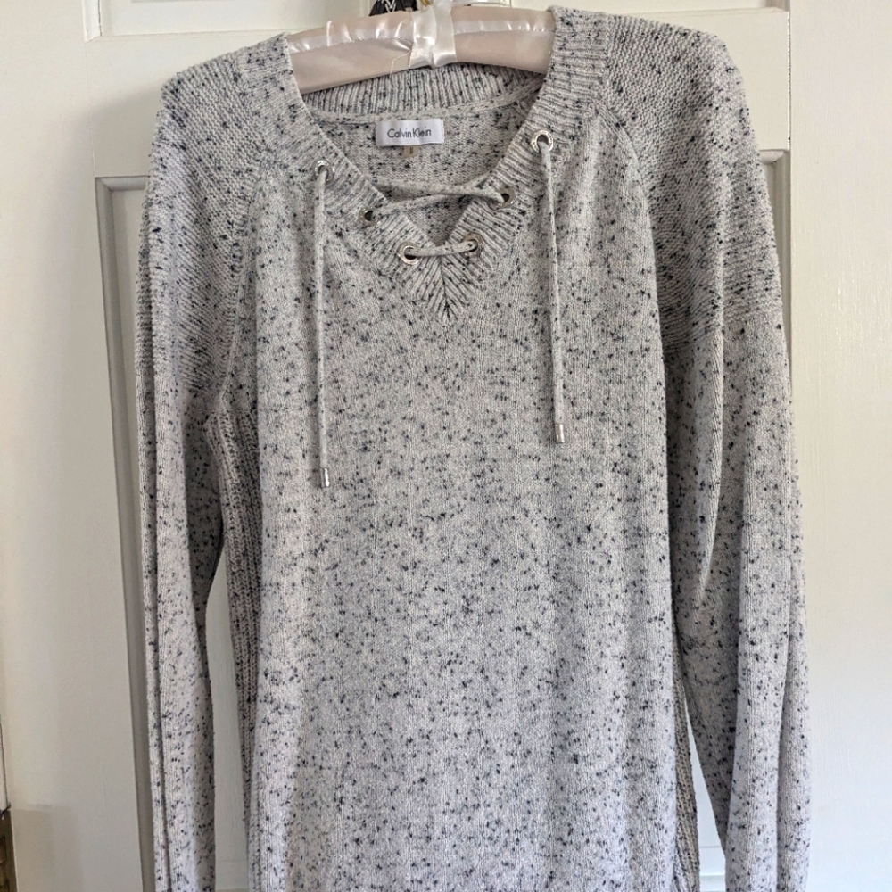 Calvin Klein tweed sweater